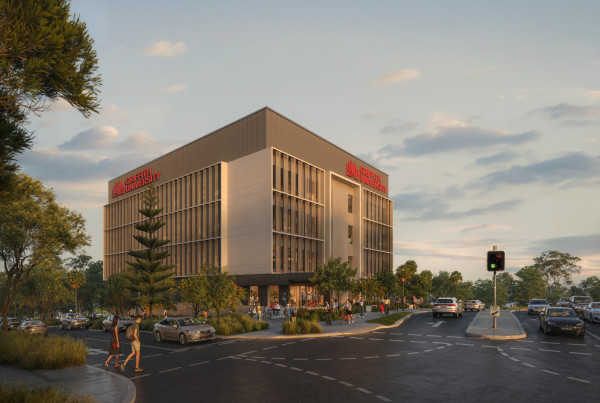 Artist's impression of Griffith University's future HATRIC facility.