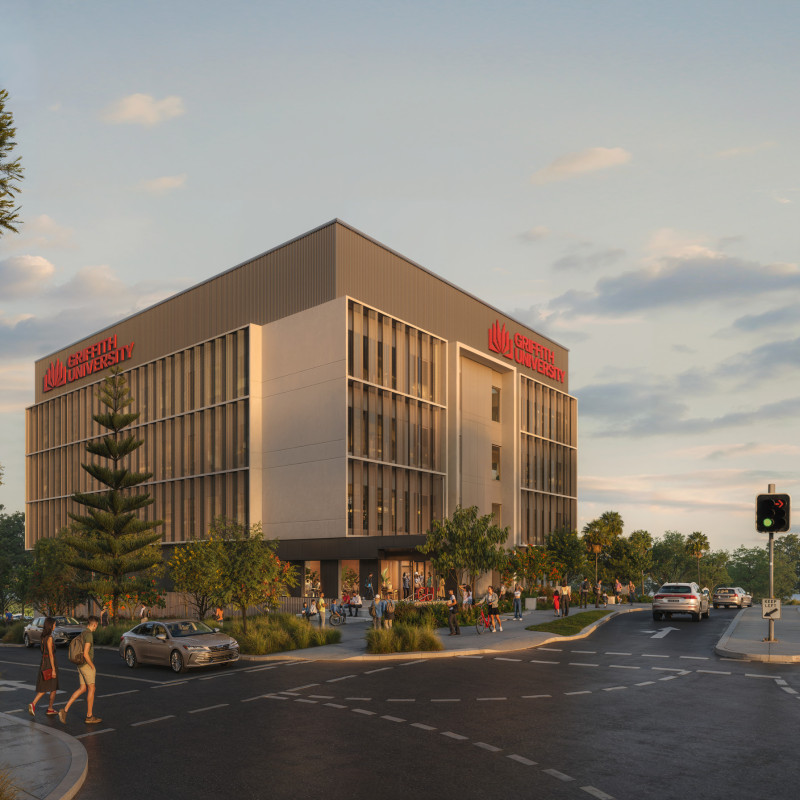 Artist's impression of Griffith University's future HATRIC facility.